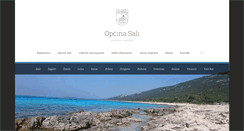 Desktop Screenshot of opcina-sali.hr